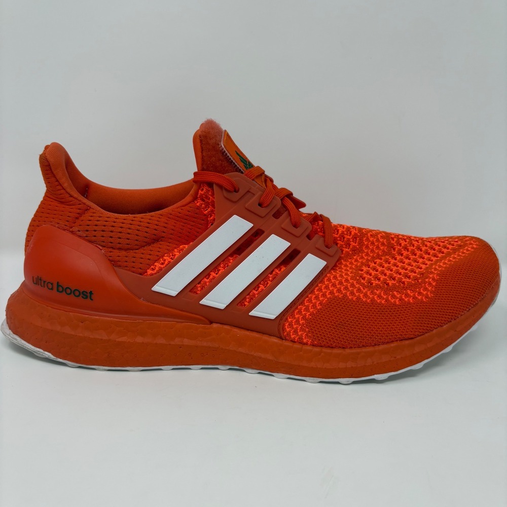 Adidas UltraBoost 1.0 DNA Men's Size 9.5 Miami Hurricane Orange Running Shoes